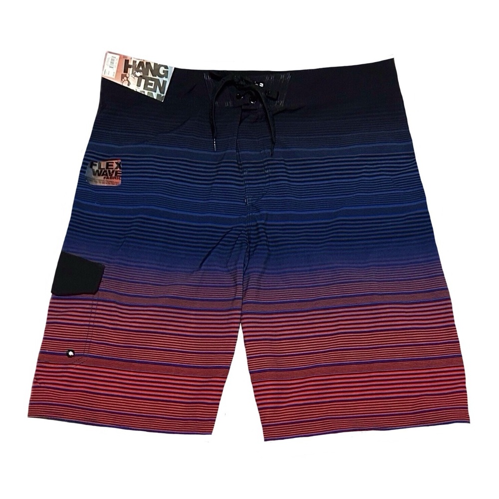 Men’s Ombré Stripe Swim Trunk